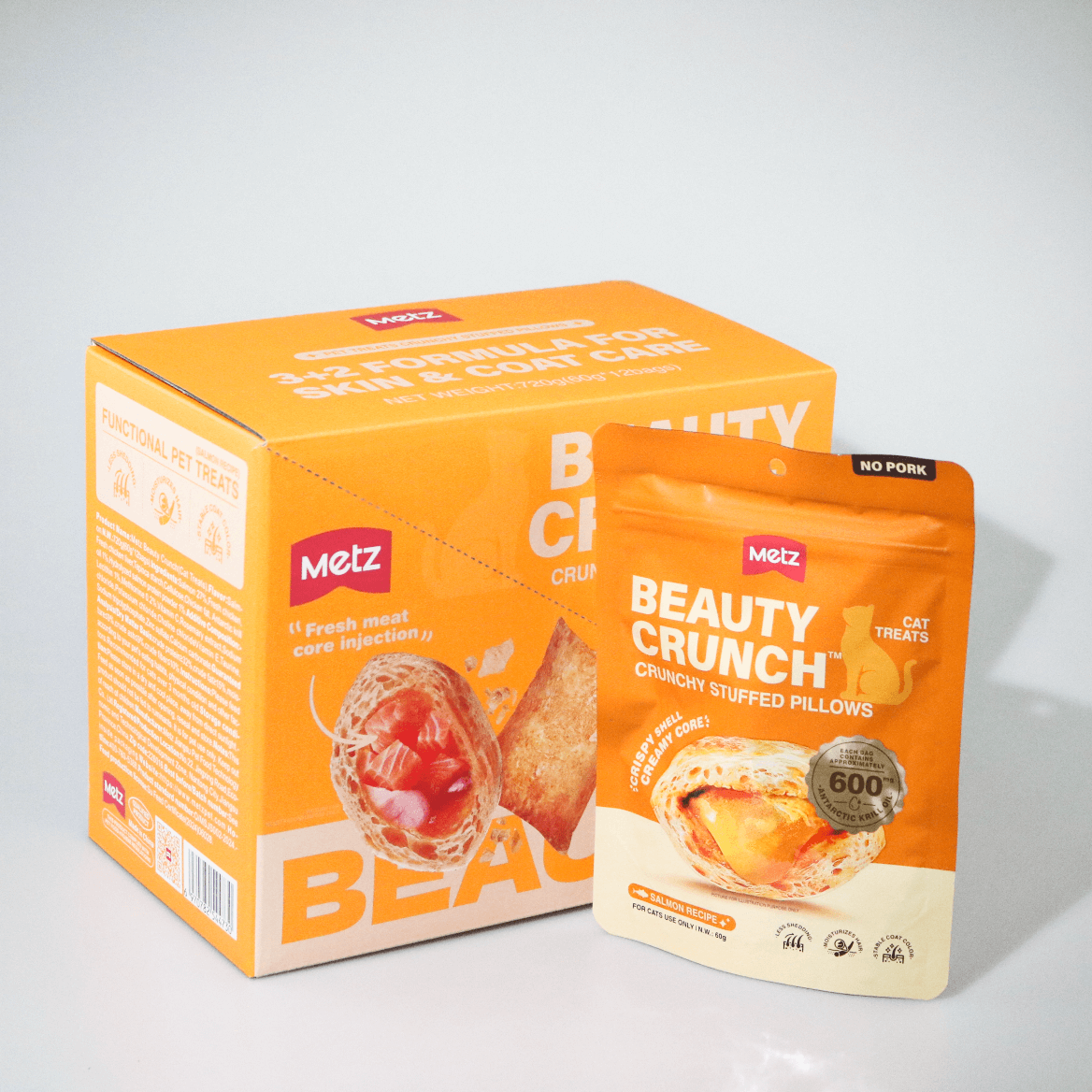 METZ Beauty Crunch Tasty Cat Treats Salmon Recipe