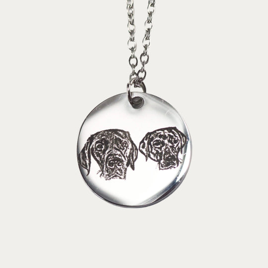 Woofyboo Pet Face Necklace 20mm