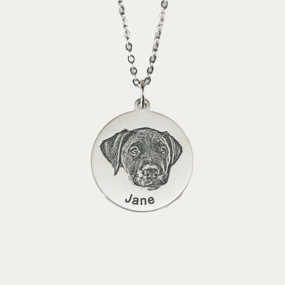 Pet Portrait Necklace 20mm