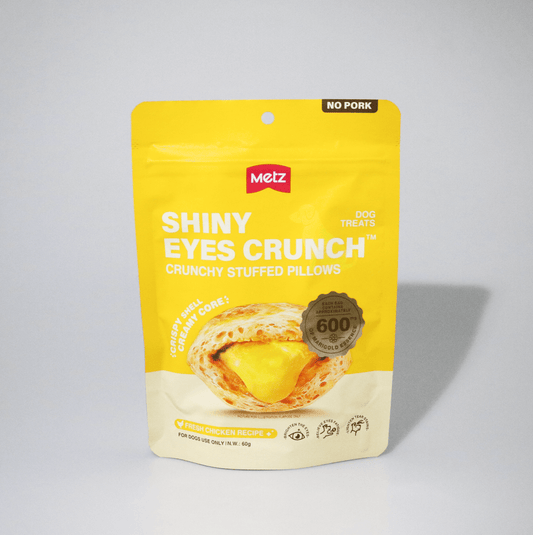 METZ Shiny Eyes Crunch Dog Treats Fresh Chicken Recipe