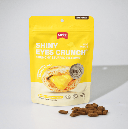 METZ Shiny Eyes Crunch Dog Treats Fresh Chicken Recipe
