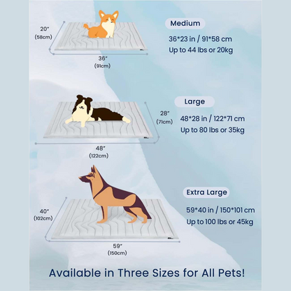 LuxeChill Cooling Dog Mat