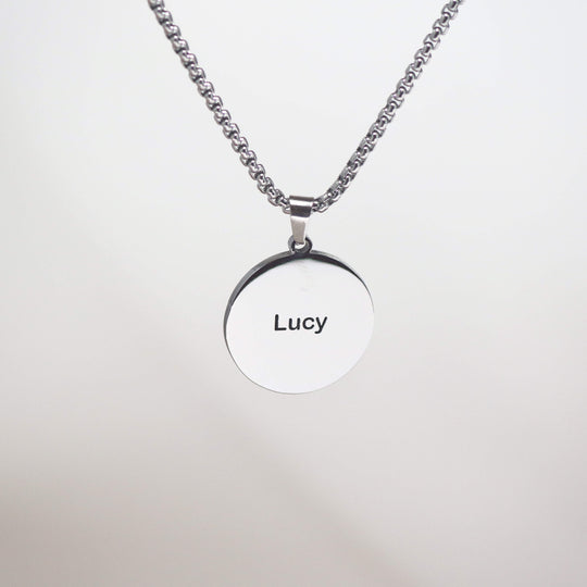 Medallion Portrait Necklace