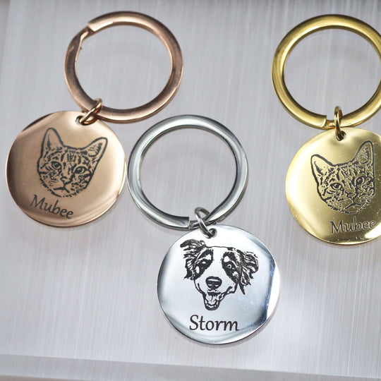 Custom Pet Keychain